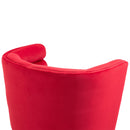 Accent Chair, leisure single chair with Golden feet