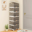 3/4/5/6-Cube Stackable Storage Bins with Detachable Wheels by LJGDeals