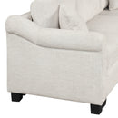 Contemporary U - Shaped Sectional Sofa With Movable Storage Ottoman by HouseOfZazla
