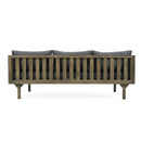 Claremont 3 Seater Daybed Teak Acacia Wood Water Resistant Cushions by HouseOfZazla