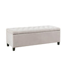 Elegant Design Tufted Top, Soft Close Storage Bench by Unique Piece Furniture
