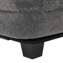 Oversized Chaise Lounge Sofa Bed with Deep Seat and Layered Armrests by HouseOfZazla
