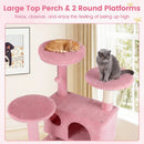 52 Inch Tall Cat Tree Tower for Indoor Cats by LJGDeals