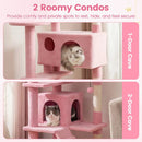 52 Inch Tall Cat Tree Tower for Indoor Cats by LJGDeals