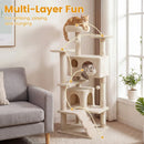 52 Inch Tall Cat Tree Tower for Indoor Cats by LJGDeals