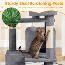 52 Inch Tall Cat Tree Tower for Indoor Cats by LJGDeals