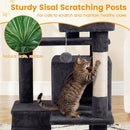 52 Inch Tall Cat Tree Tower for Indoor Cats by LJGDeals