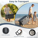 52 Quart Portable Hard Cooler with 6-Day Ice Retention and Wheels by LJGDeals