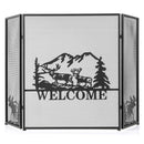 52 x 31 Inch Fireplace Screen by DirectDeals