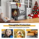 52 x 31 Inch Fireplace Screen by LJGDeals