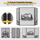 52 x 31 Inch Fireplace Screen by LJGDeals