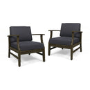 Perla Contemporary Club Chair with Water Resistant Cushion by HouseOfZazla
