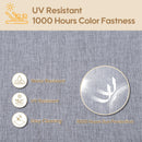 24x24 Inch Outdoor Deep Seat Cushion Set by HouseOfZazla
