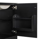 Bathroom Vanity With Sink, Soft Close Door, Adjustable U-Shaped Shelf