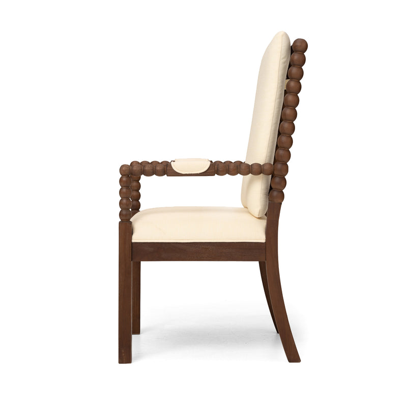 Set of 2 Rubber Wood Dining Chairs, photo 7 of 10