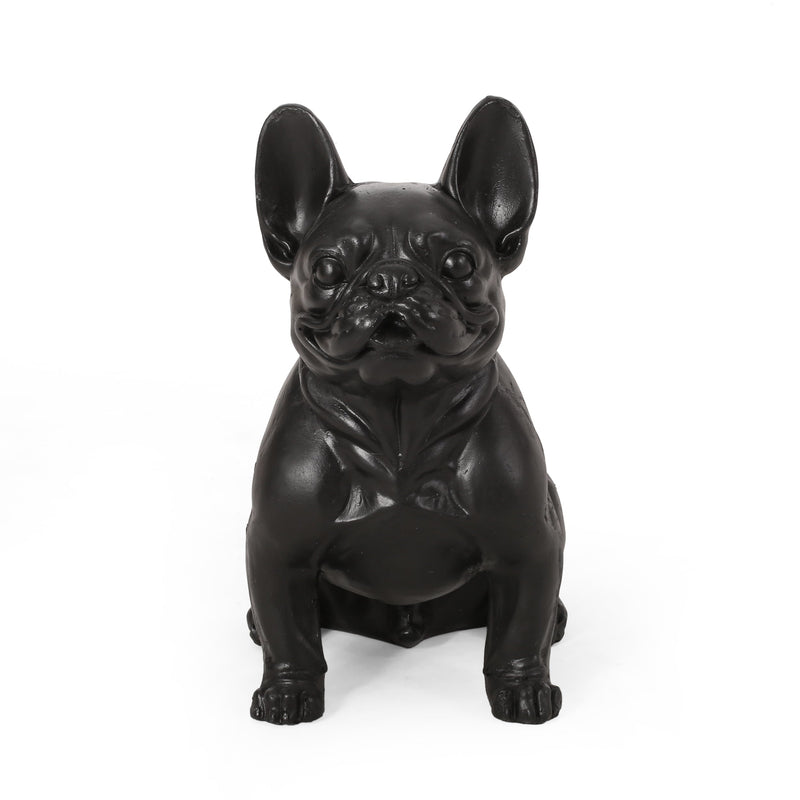 Outdoor French Bulldog Garden Sculpture, photo 8 of 10