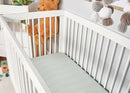 BedGear Hyper-Linen Crib Sheet, Light Green by HouseOfZazla