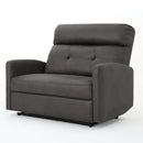 Reclining Loveseat - Leather Double Recliner Sofa