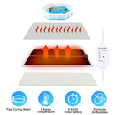Resin Heating Mat with Smart Timer Setting Resin Curing Machine Silicone Mat Resin Dryer 4 Gear Temperature Adjustment for Resin Mold Silicone Mold Ep