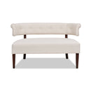Jared - Versatile Roll Arm Tufted Bench Settee by HouseOfZazla