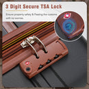 Hardshell Luggage Sets 4 Pieces 20" / 24" / 28" Luggages And Cosmetic Case Spinner Suitcase With Tsa Lock Lightweight by HouseOfZazla