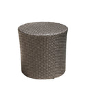 Keaton Barrel Side Table Gray by HouseOfZazla