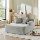 Modern Single Lazy Sofa Lounge Chair With High Density Foam by Unique Piece Furniture