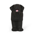 MGO Dog Bench - Outdoor Labrador Design, Matte Black