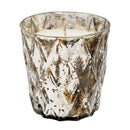 Scented Soy Wax Candle (Set of 4) - Silver by Unique Piece Furniture