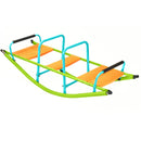 Xss008 High Quality Kids Seesaw Plastic Seat Playground Equipment Cute Baby Plastic Rocker Outdoor Children Steel Tube For Kids Age 3+ - Green / Blue by HouseOfZazla