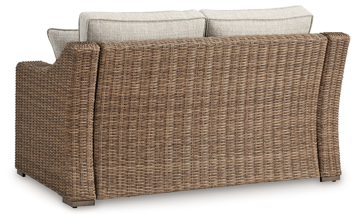 Beachcroft - Loveseat With Cushion - Beige, photo 4 of 7