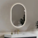 Smart Wall Mounted LED Touch Screen Mirror With Anti-Fog Function And Adjustable Lighting by HouseOfZazla