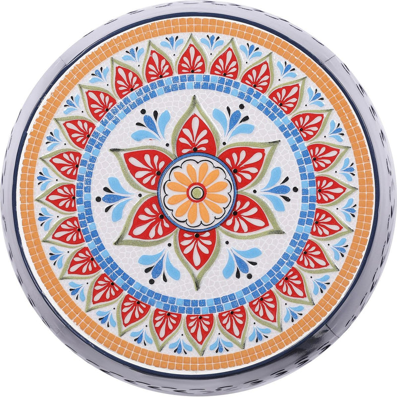 RUBY 12' SIDE TABLE - DARK BLUE