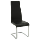 High Back Side Chairs Dining Chairs With Padded Upholstery (Set of 4)