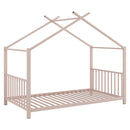 Metal House Platform Bed With Modern Design And Durable Frame by Unique Piece Furniture