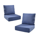 6" Thicker Outdoor Chair Cushion Set