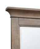 Paxton Place - Wood Landscape Mirror - Dove Tail Gray