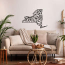 New York Map Metal Wall Art