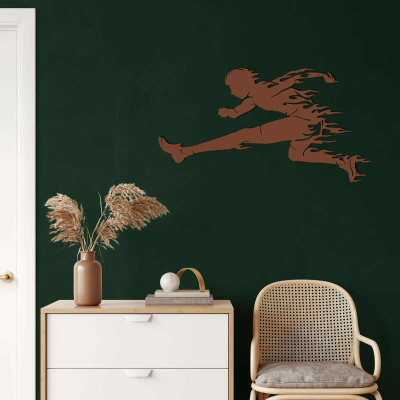 Sprinter Metal Wall Art