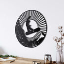 Snowboarder Metal Wall Art
