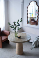 Round Dining Table With Pedestal Base by HouseOfZazla