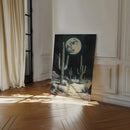 Desert Moonlight – Southwestern Nightscape Wall Art by Kooly