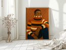 Quiet Thoughts in a Striped Sweater by Kooly