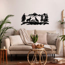 Wolf Family Metal Wall Art