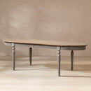 Colette 94' Reclaimed Wood Oval Dining Table by HouseOfZazla