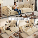 3-In-1 Convertible Sleeper Sofa by HouseOfZazla