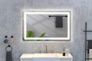 48 x 36 Inch LED Mirror Bathroom Vanity Mirrors with Lights, Wall Mounted Anti-Fog Memory Large Dimmable Front Light Makeup Mirror