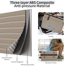 4 Piece Luggage Suitcase Set, Hard Shell Lightweight Expandable Travel Luggage With 4 Packing Cubes