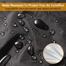 Air Conditioner Cover Outdoor Water-resistant Windproof Furniture Protector Dustproof Anti UV Outside Air Conditioner Protection Cover 21.66x16.14x14.