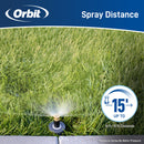 15' Brass Half Pattern Nozzle 53227